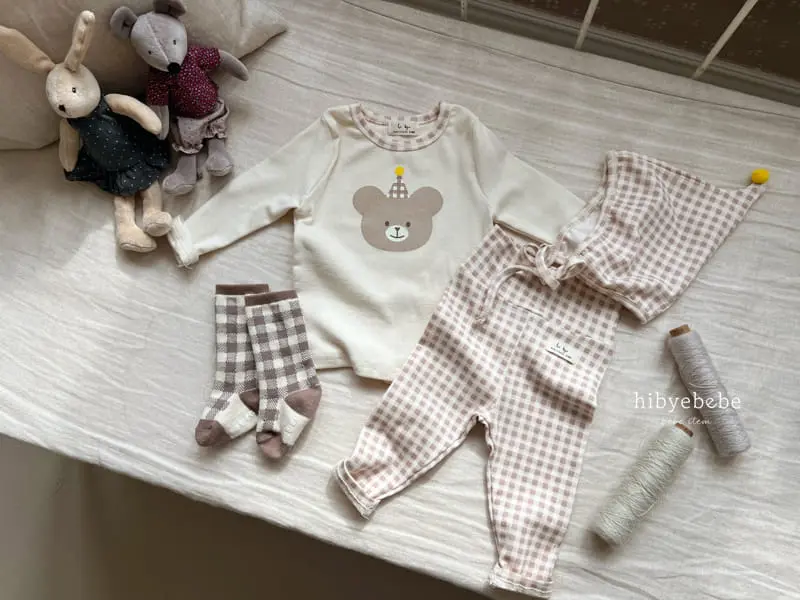Hi Byebebe - Korean Baby Fashion - #babyoninstagram - Baby Bear Easywear Set - 2