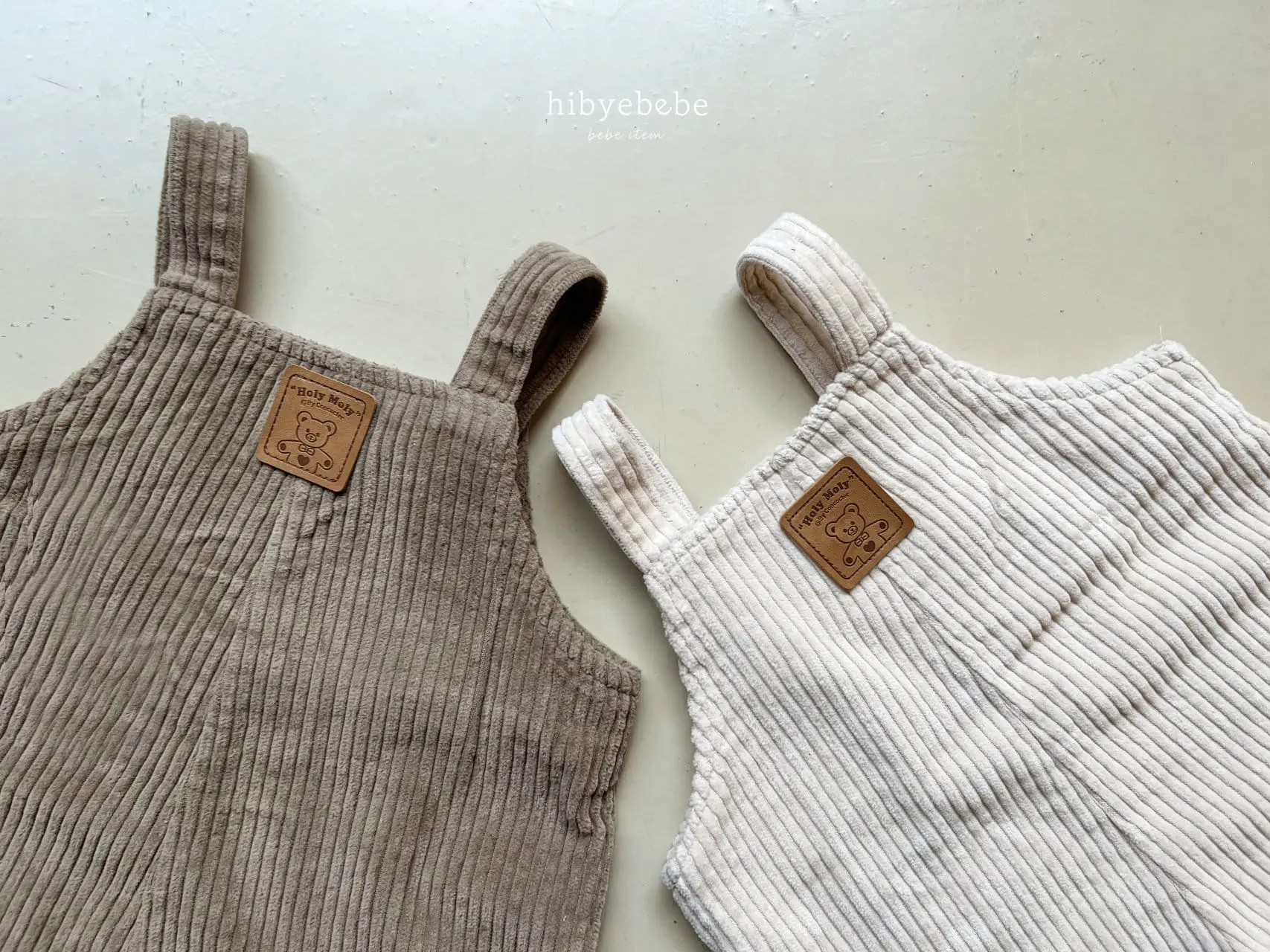 Hi Byebebe - Korean Baby Fashion - #babyoninstagram - Denver Rib Dungarees - 10
