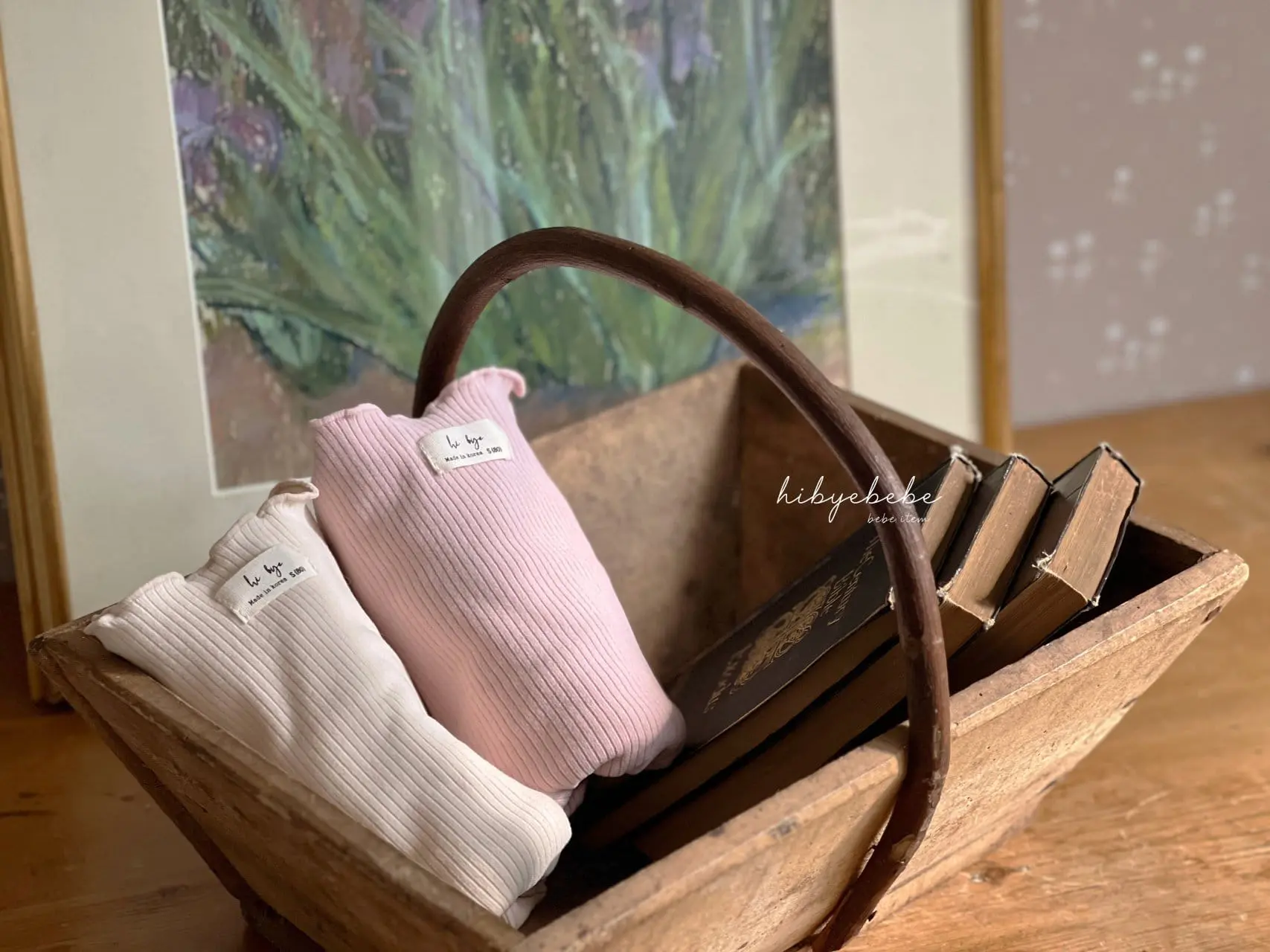 Hi Byebebe - Korean Baby Fashion - #babylifestyle - Vanilla Rib Tee - 4