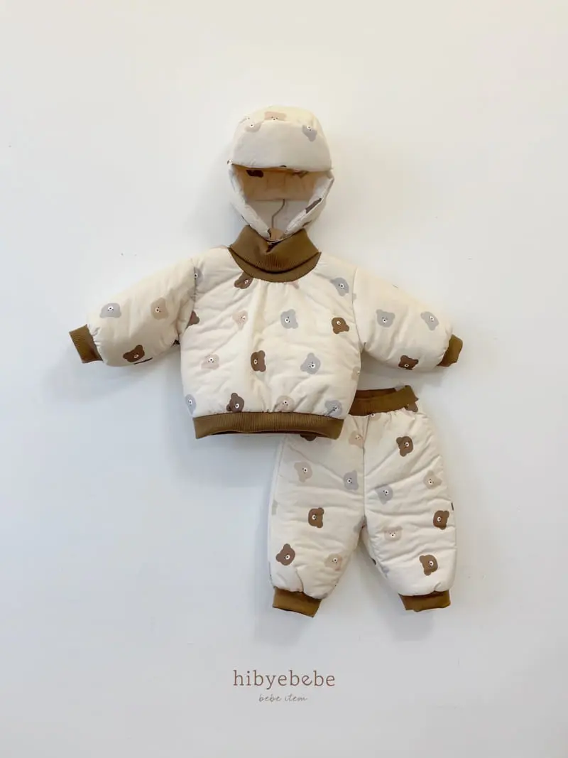 Hi Byebebe - Korean Baby Fashion - #babyoninstagram - Bear Padding Hat - 4