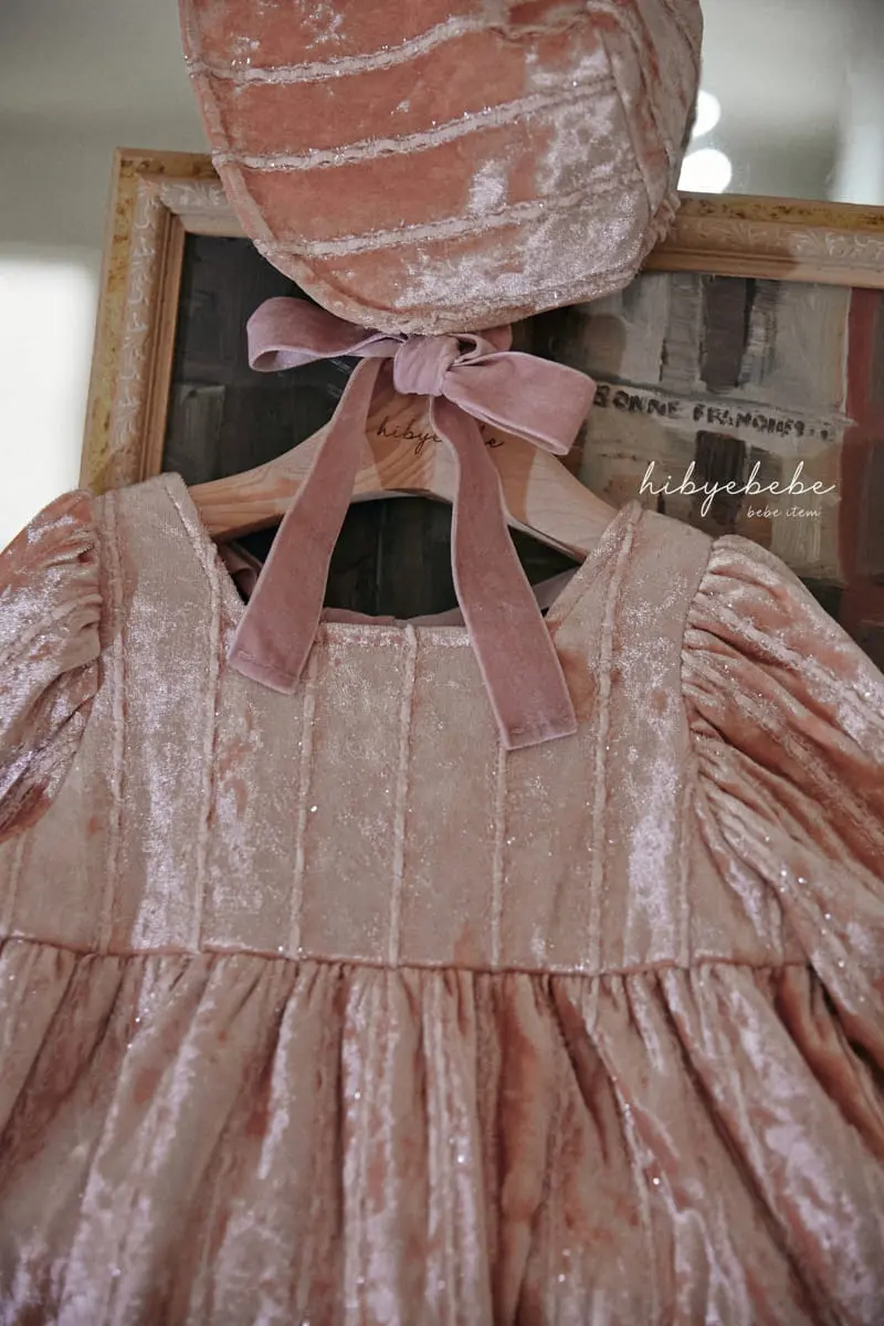 Hi Byebebe - Korean Baby Fashion - #babyootd - Love It Ribbon Padding One-piece - 5