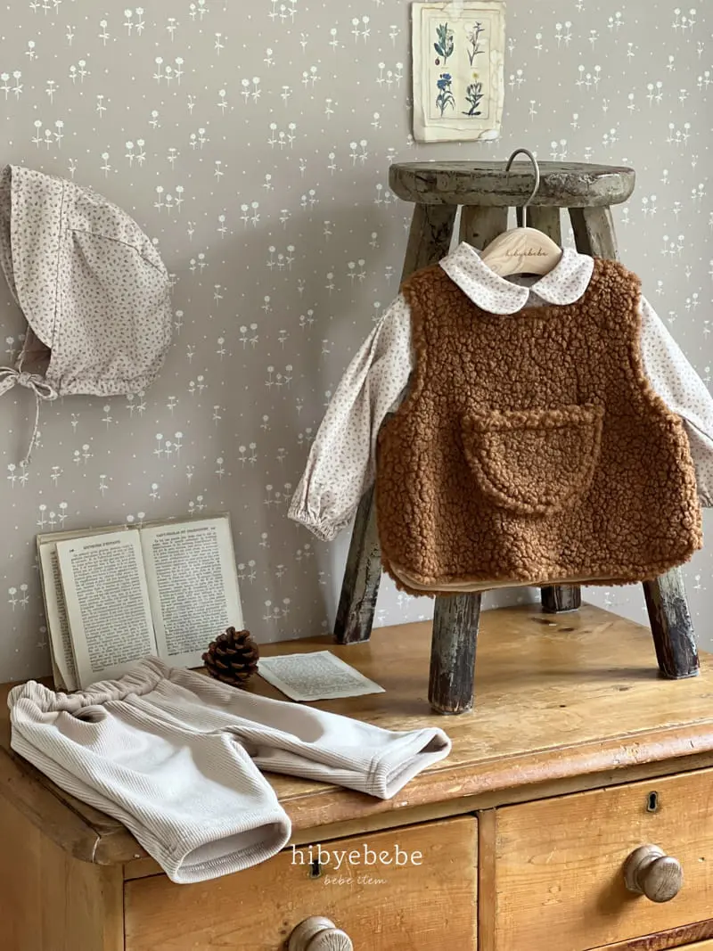 Hi Byebebe - Korean Baby Fashion - #babyoutfit - Mild Pocket Vest - 8