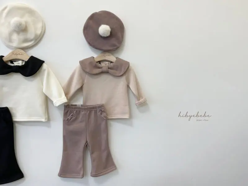 Hi Byebebe - Korean Baby Fashion - #babyoutfit - Rbbon Sailor Top Bottom Set - 6