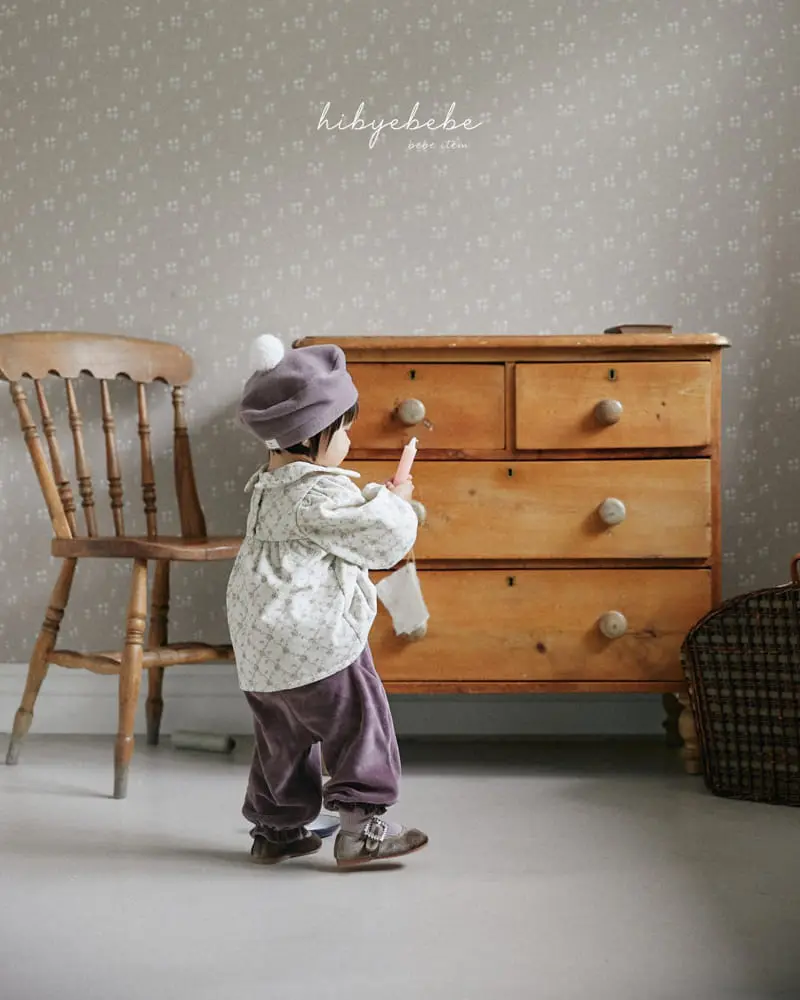 Hi Byebebe - Korean Baby Fashion - #babyoutfit - Urban Smocking Top Bottom Set - 12