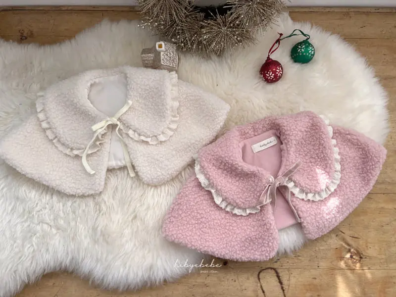 Hi Byebebe - Korean Baby Fashion - #babyootd - Double Collar Cape - 4