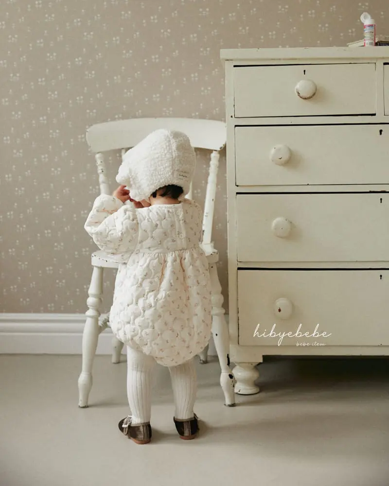 Hi Byebebe - Korean Baby Fashion - #babyoutfit - Petit Quilting Bodysuit - 3