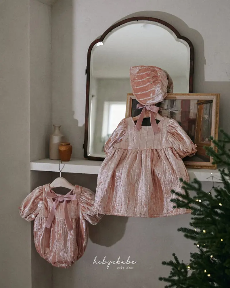 Hi Byebebe - Korean Baby Fashion - #babywear - Love It Ribbon Padding One-piece - 8