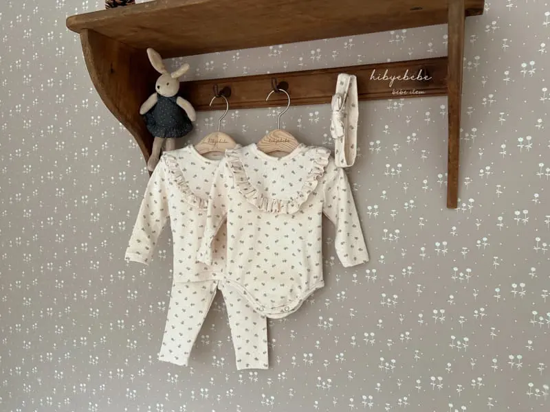 Hi Byebebe - Korean Baby Fashion - #babywear - Lulu Frill Easywear Set - 5