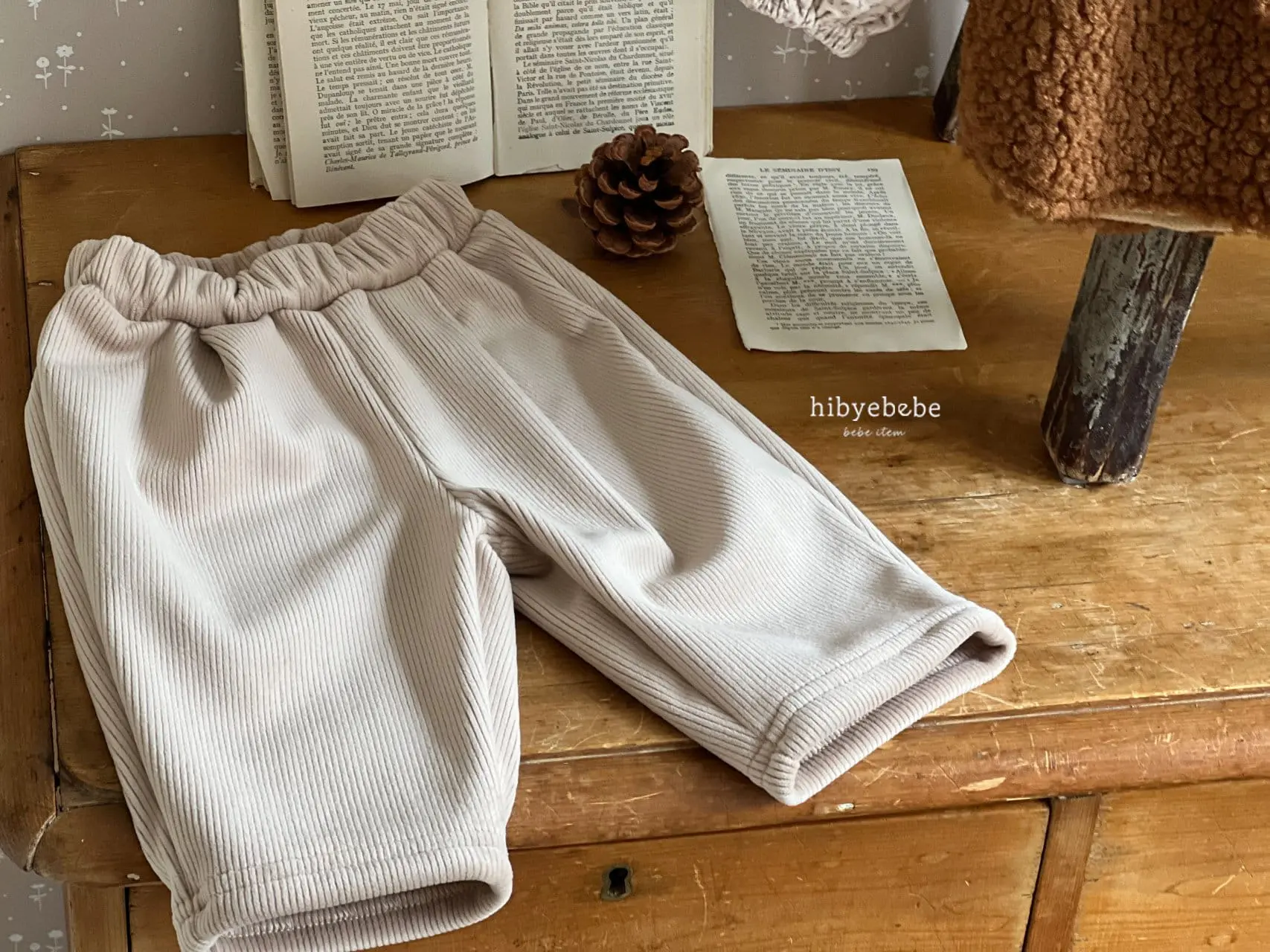 Hi Byebebe - Korean Baby Fashion - #babywear - Mink Pleated Pants - 11