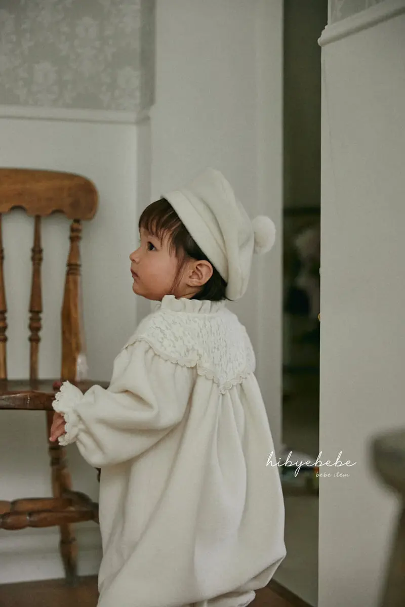 Hi Byebebe - Korean Baby Fashion - #onlinebabyboutique - Hi Fleece Bodysuit - 3