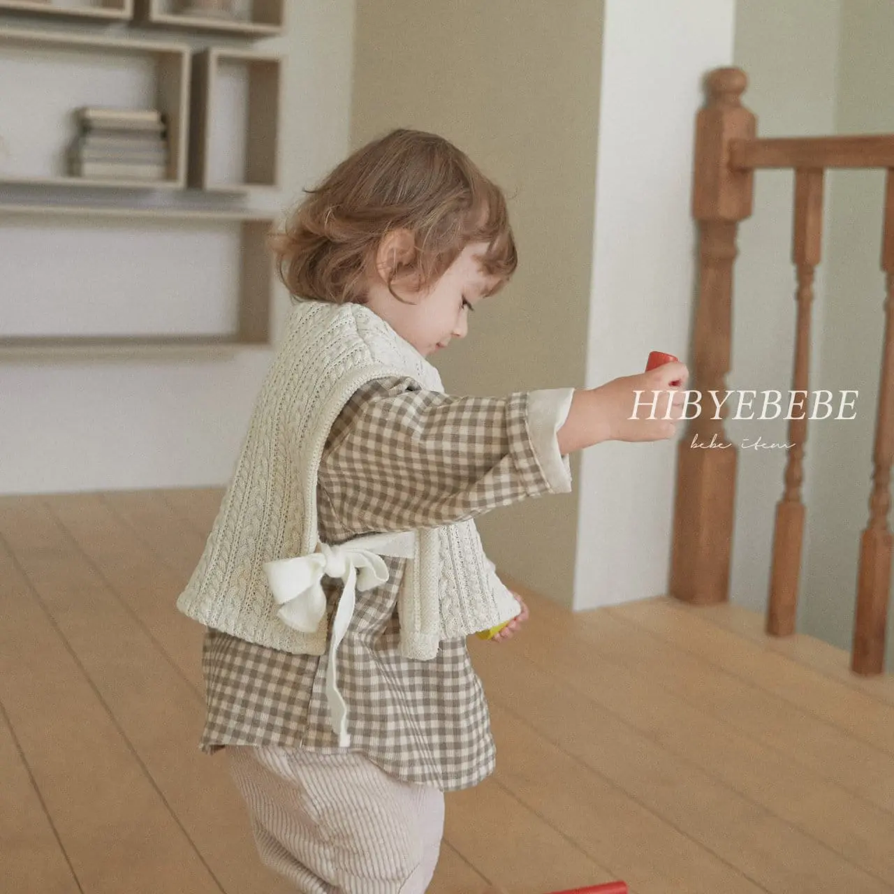 Hi Byebebe - Korean Baby Fashion - #onlinebabyboutique - Twisted Knit Bustier - 11