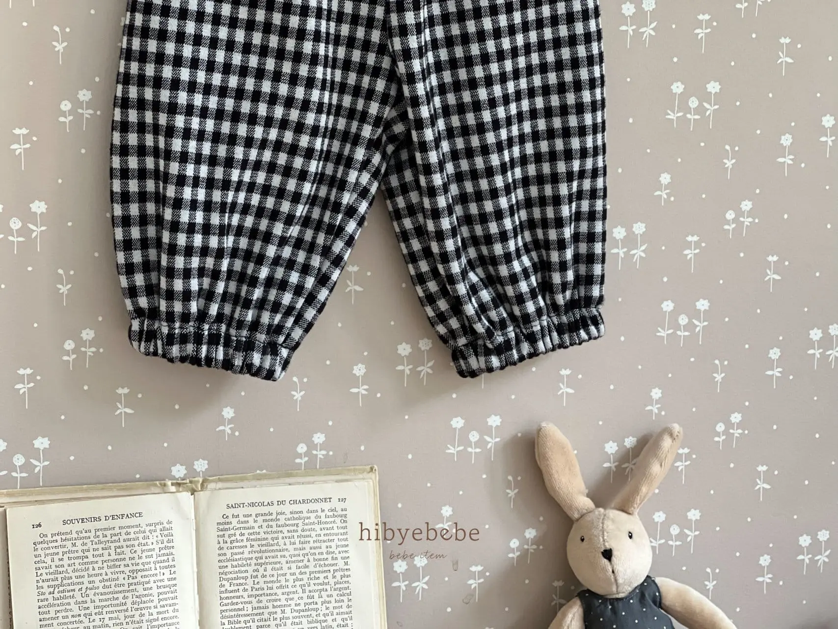 Hi Byebebe - Korean Baby Fashion - #onlinebabyboutique - Mono Jogger Pants - 4
