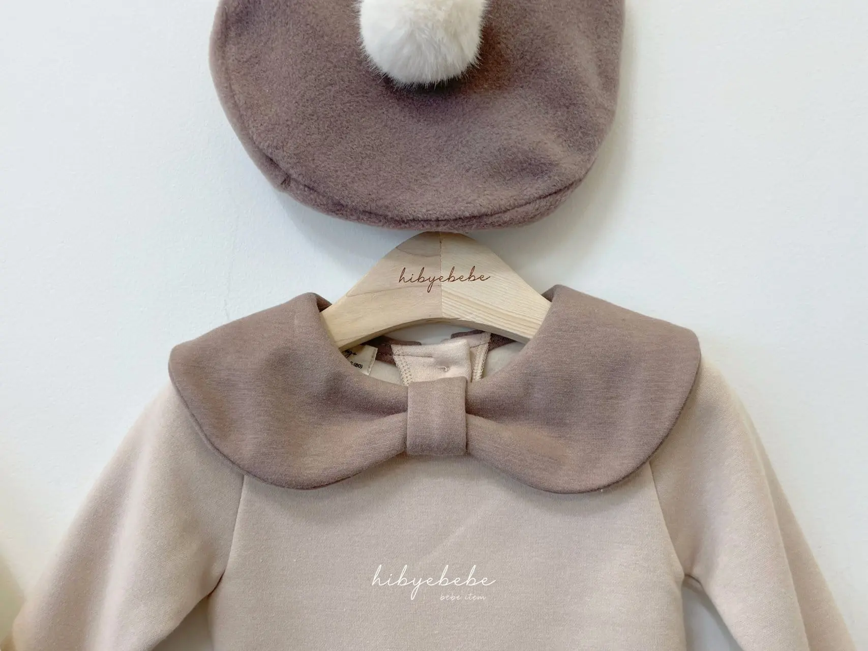 Hi Byebebe - Korean Baby Fashion - #onlinebabyshop - Ribbon Sera Top Bottom Set - 6