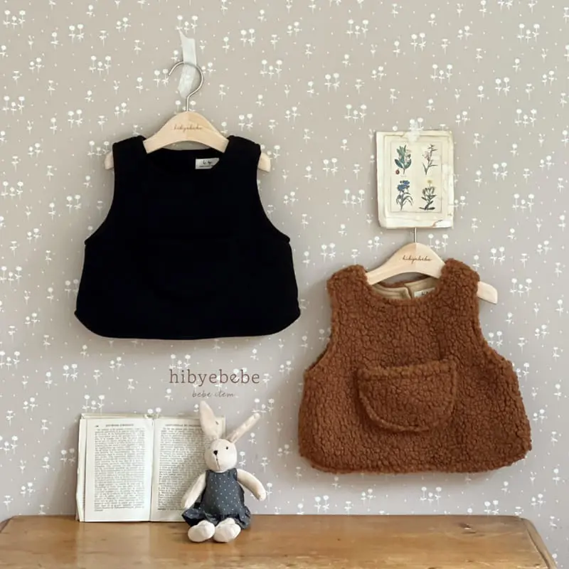 Hi Byebebe - Korean Baby Fashion - #smilingbaby - Mild Pocket Vest - 12