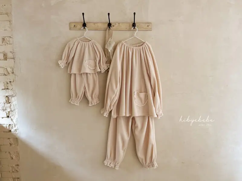 Hi Byebebe - Korean Women Fashion - #momslook - Mom Lovely Fleece Pajama