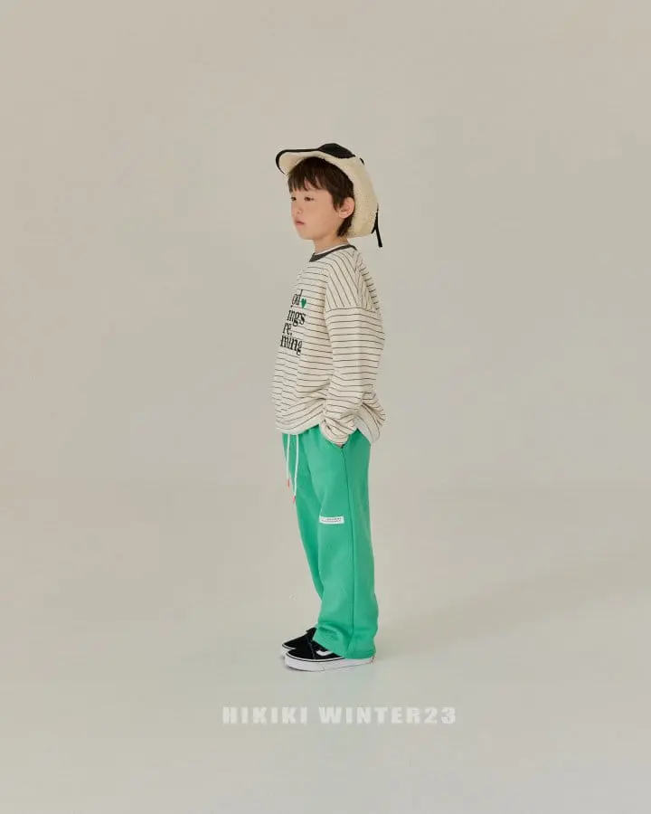 Hikiki - Korean Children Fashion - #childofig - Stripes Heart Tee - 9