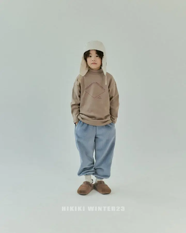 Hikiki - Korean Children Fashion - #littlefashionista - Square Half Turtleneck Tee - 2