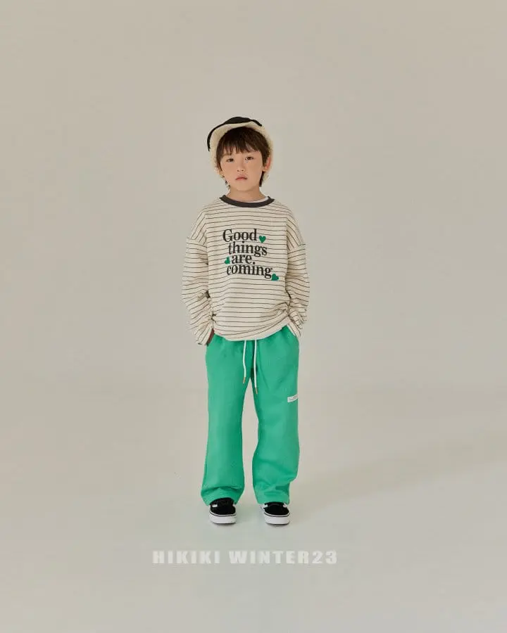 Hikiki - Korean Children Fashion - #magicofchildhood - Stripes Heart Tee - 6