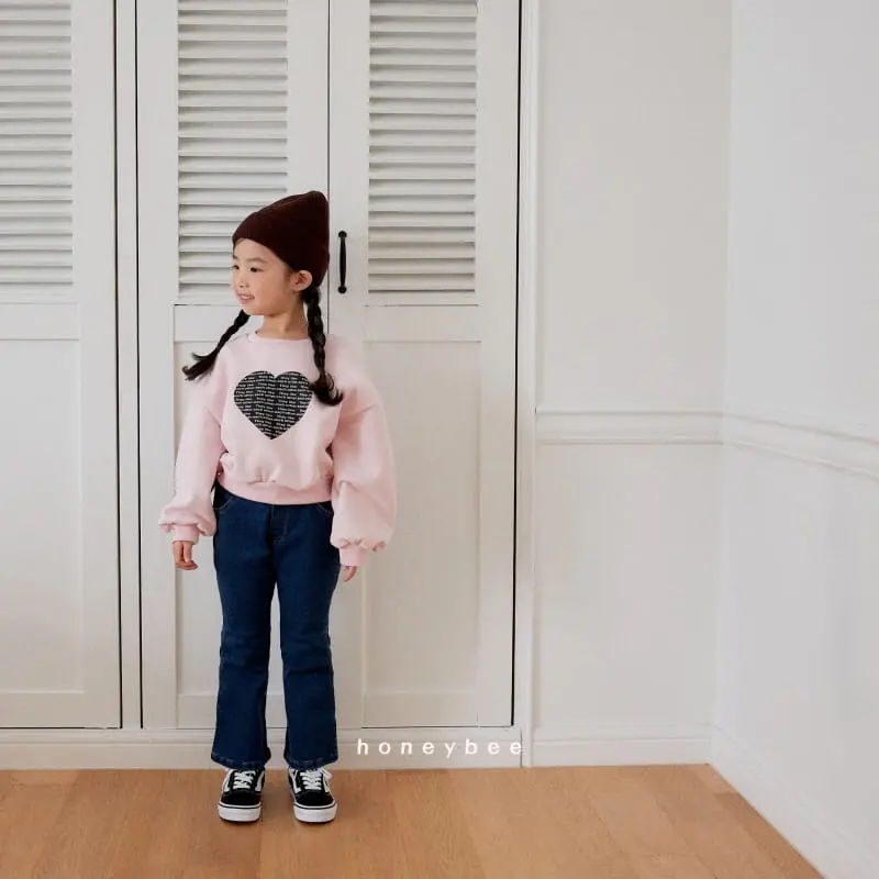 Honeybee - Korean Children Fashion - #Kfashion4kids - Fleece Denim Pants - 12