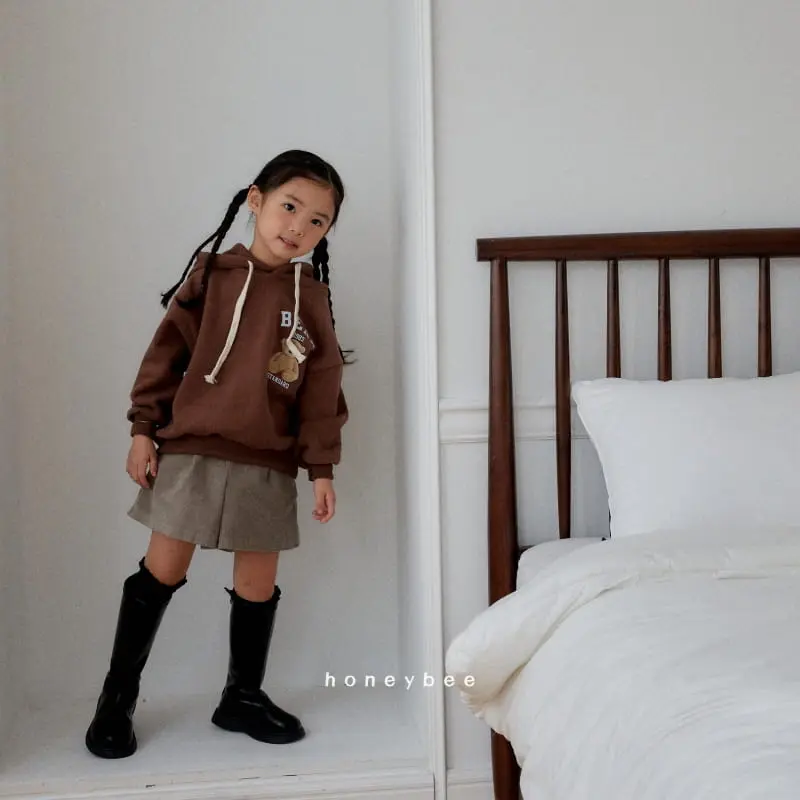 Honeybee - Korean Children Fashion - #childofig - Bear Hoody Tee - 8