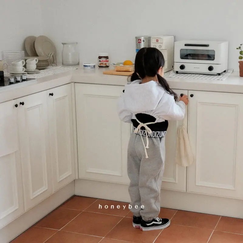 Honeybee - Korean Children Fashion - #kidzfashiontrend - Crop String Hoody Tee - 5