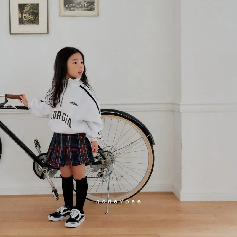 Honeybee - Korean Children Fashion - #magicofchildhood - Tape Half Zip-up - 11
