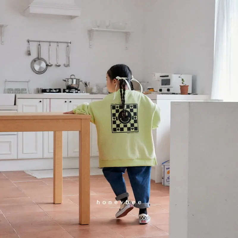 Honeybee - Korean Children Fashion - #magicofchildhood - Heart Smile Long Tee - 3