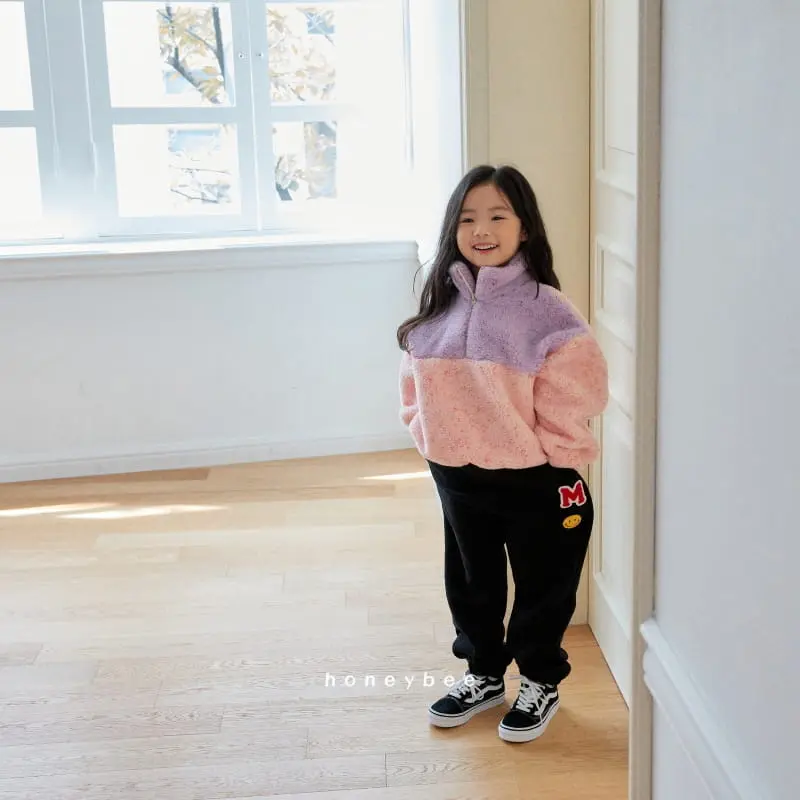 Honeybee - Korean Children Fashion - #minifashionista - Bookle Half Zip-up - 10