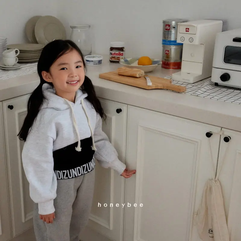 Honeybee - Korean Children Fashion - #todddlerfashion - Crop String Hoody Tee - 11