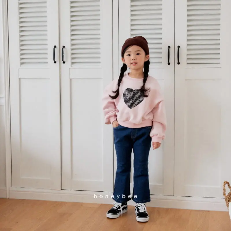 Honeybee - Korean Children Fashion - #todddlerfashion - Heart Crop Tee - 9