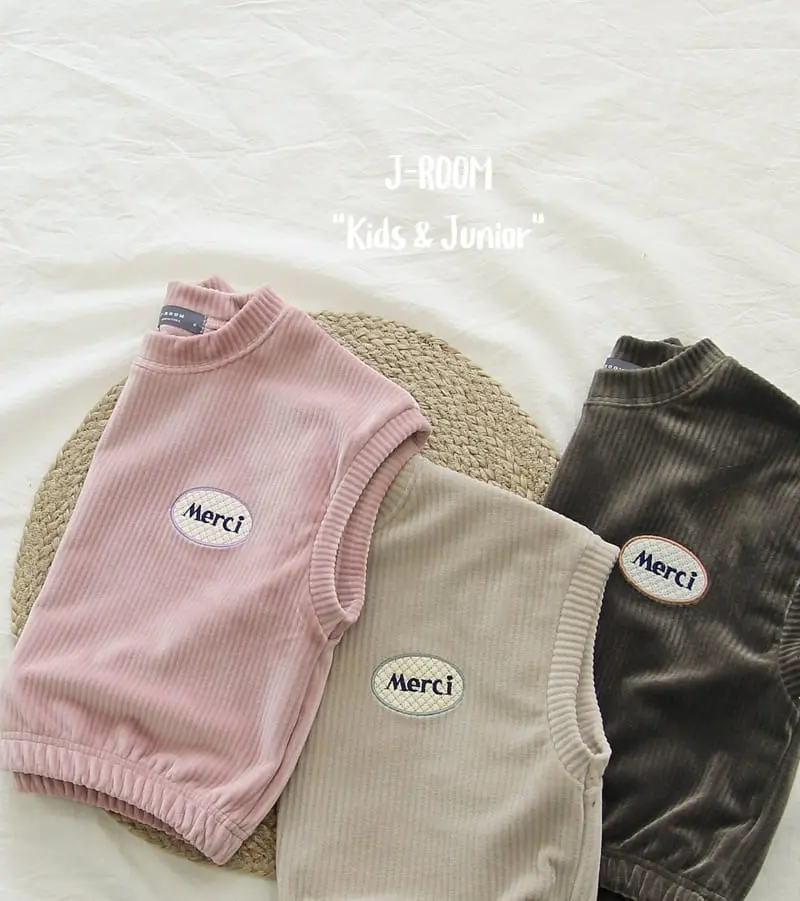 J-Room - Korean Children Fashion - #Kfashion4kids - Bbosong Wapen Vest