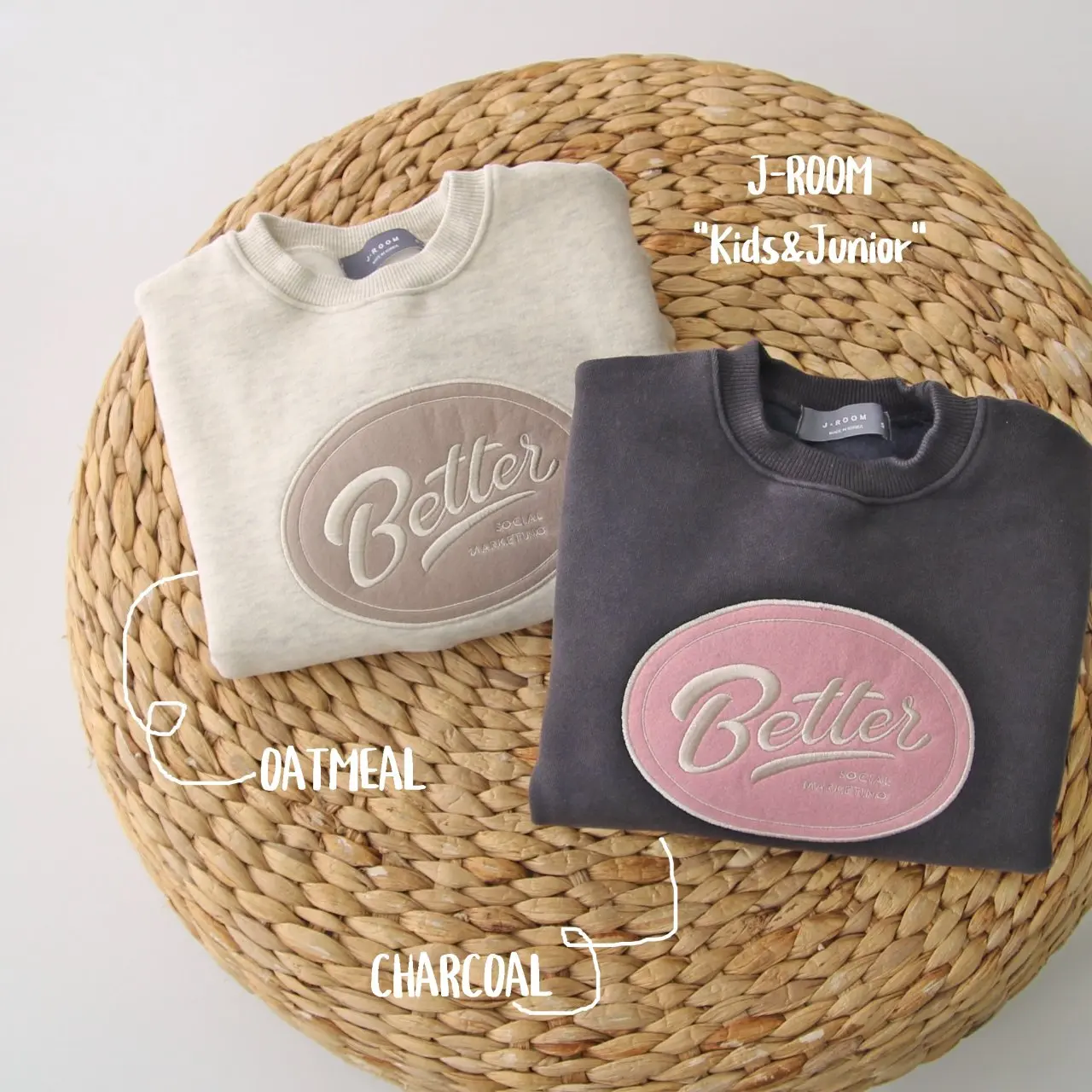 J-Room - Korean Children Fashion - #kidsshorts - Circle Sweatshirt - 2