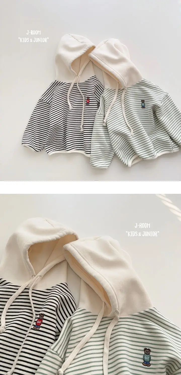 J-Room - Korean Children Fashion - #kidzfashiontrend - Embroidery Hoody