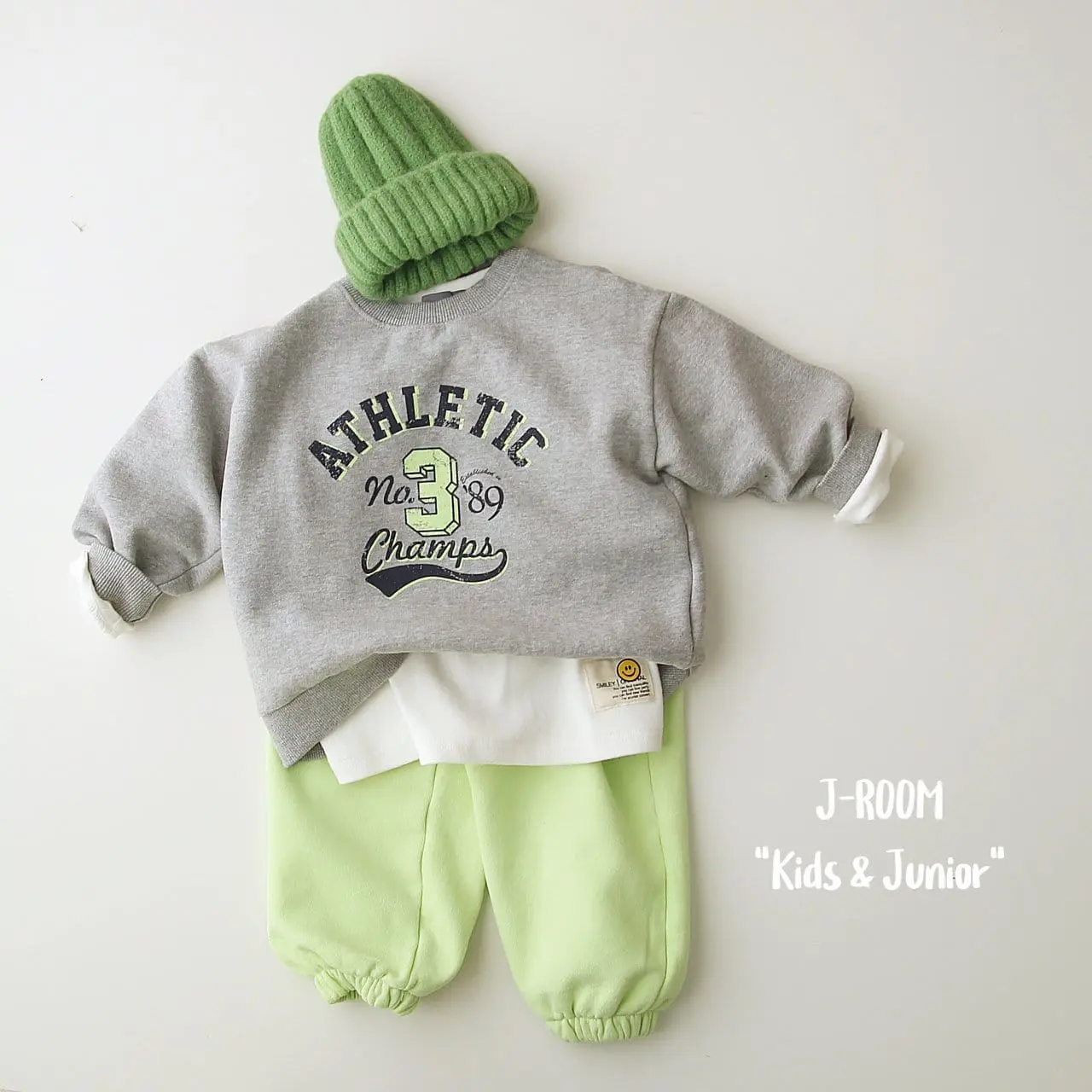 J-Room - Korean Children Fashion - #magicofchildhood - Bboggle Embroider Jogger Pants - 5