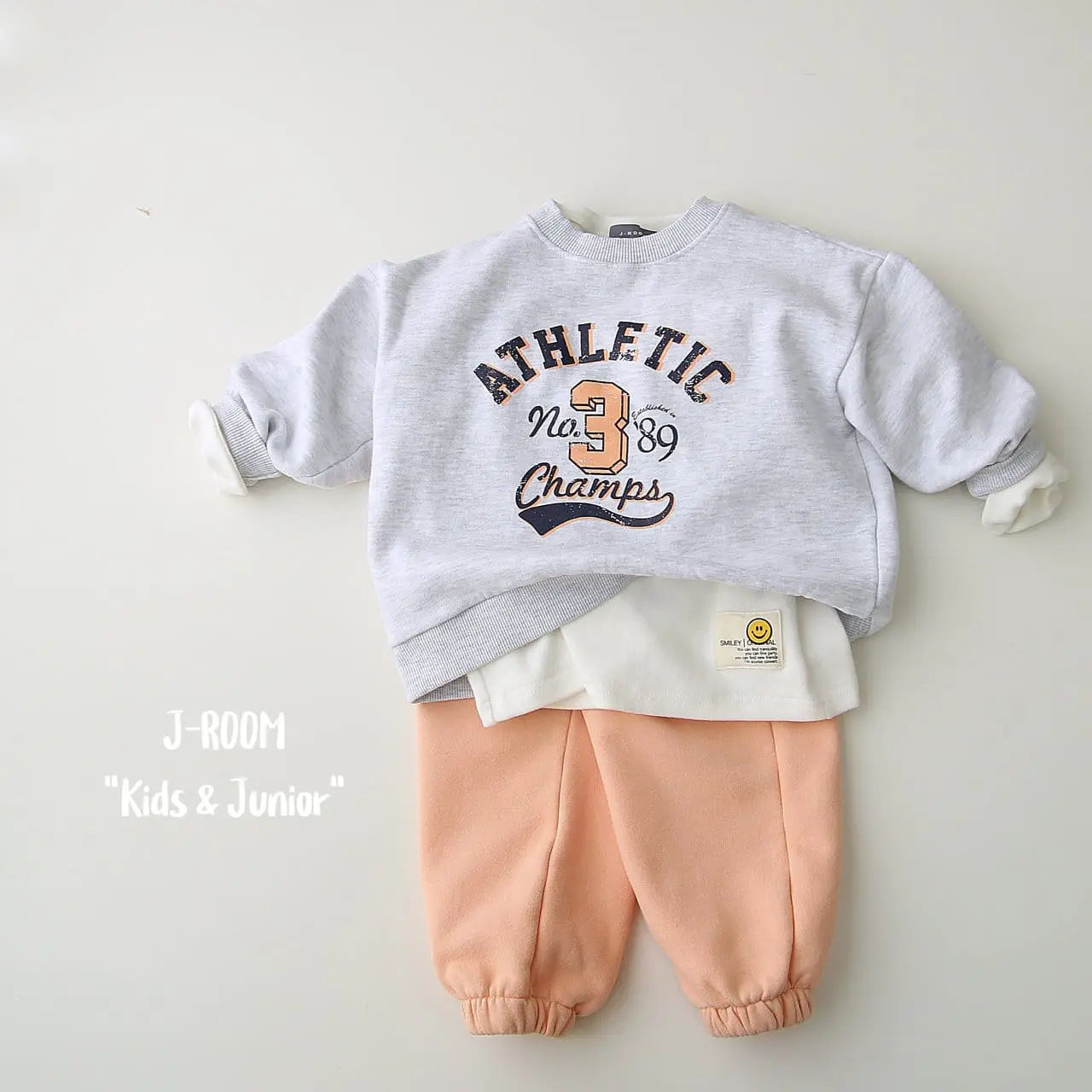 J-Room - Korean Children Fashion - #minifashionista - Bboggle Embroider Jogger Pants - 6