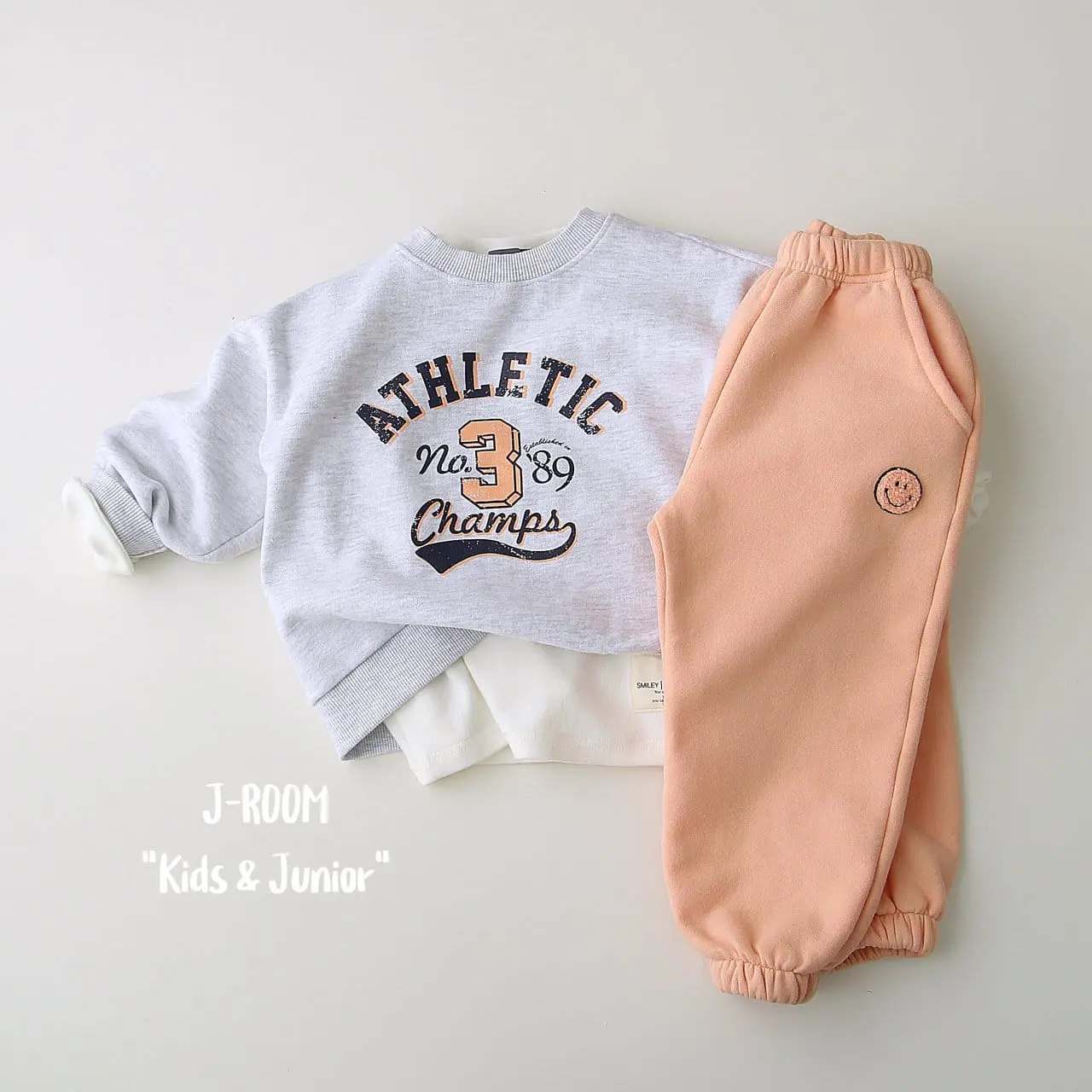 J-Room - Korean Children Fashion - #todddlerfashion - Bboggle Embroider Jogger Pants - 8