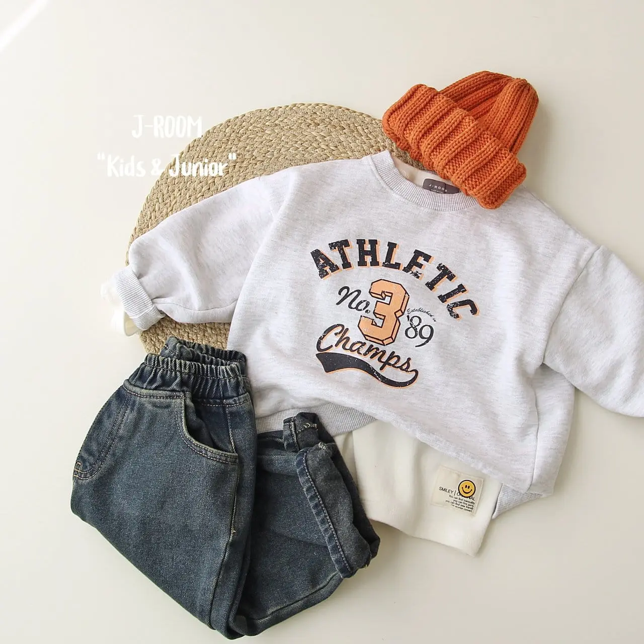 J-Room - Korean Children Fashion - #todddlerfashion - Champion Sweatshirt - 7