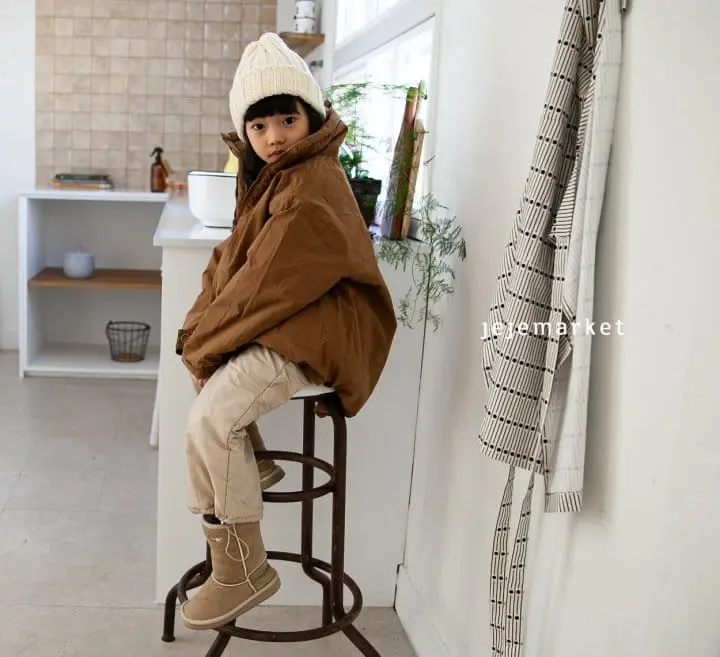 Jeje Market - Korean Children Fashion - #childrensboutique - Log Anorak Padding Jumper - 3
