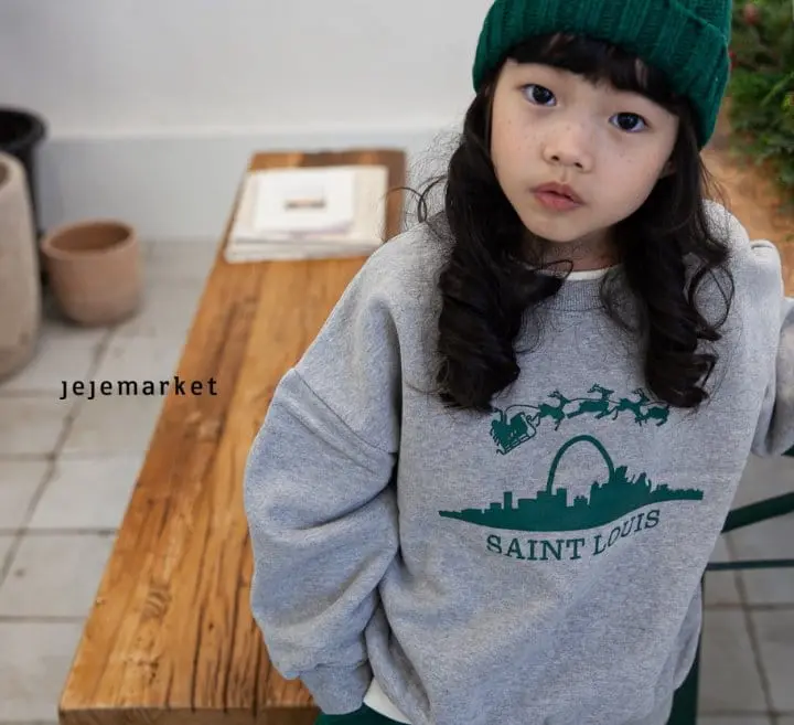Jeje Market - Korean Children Fashion - #kidsshorts - Saint Louis Sweatshirt - 2