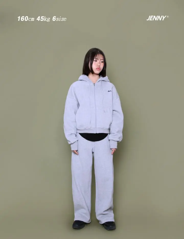 Jenny Basic - Korean Children Fashion - #Kfashion4kids - Short Light Zip-up - 8