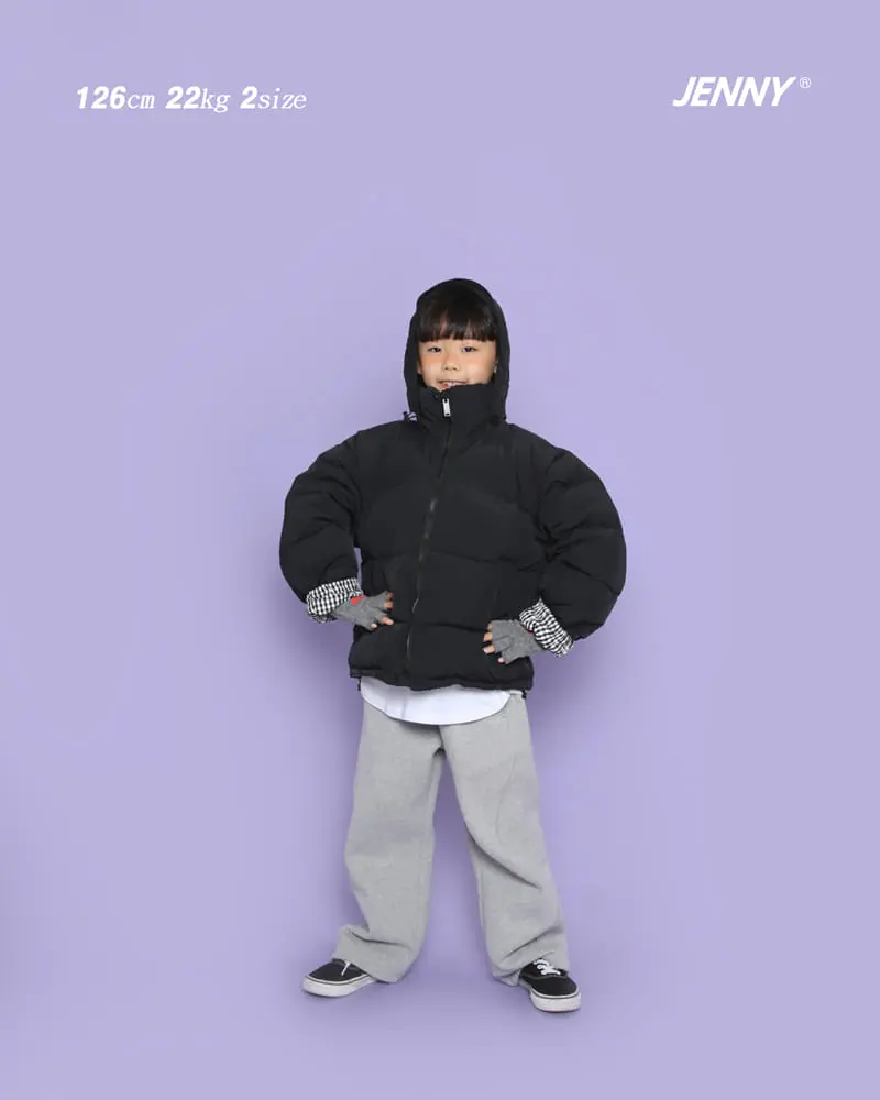 Jenny Basic - Korean Children Fashion - #Kfashion4kids - Check Front Back Padding - 7