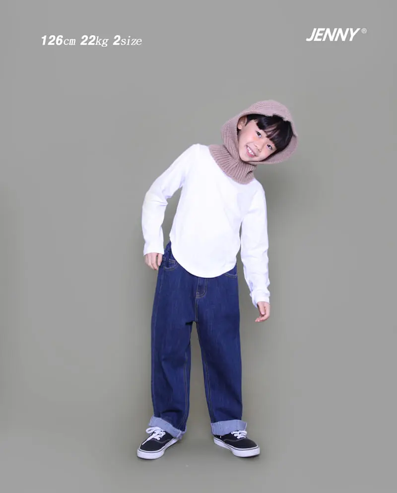 Jenny Basic - Korean Children Fashion - #childrensboutique - Fleece Jeans