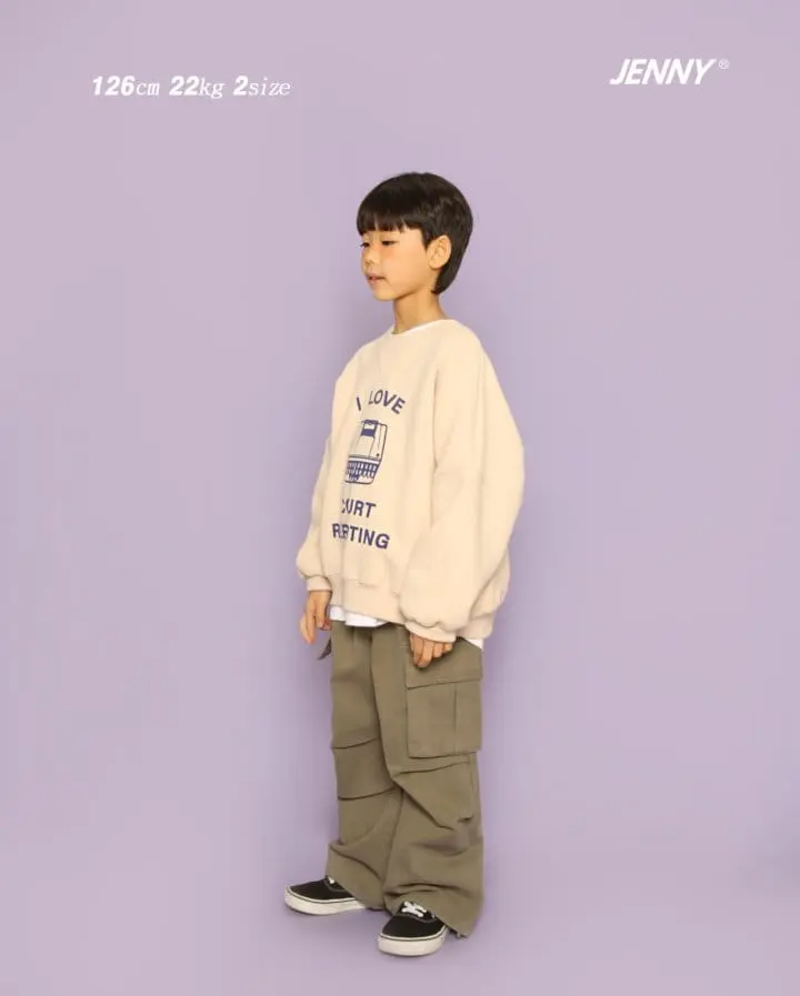 Jenny Basic - Korean Children Fashion - #discoveringself - Peach Pigment Cargo Pants