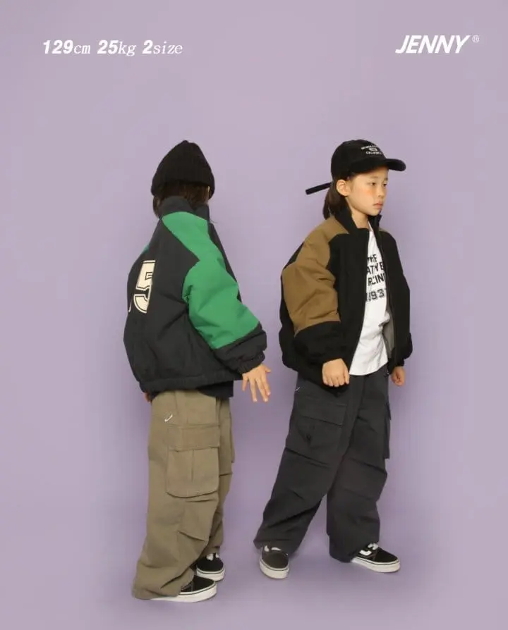 Jenny Basic - Korean Children Fashion - #kidsshorts - Peach Pigment Cargo Pants - 4