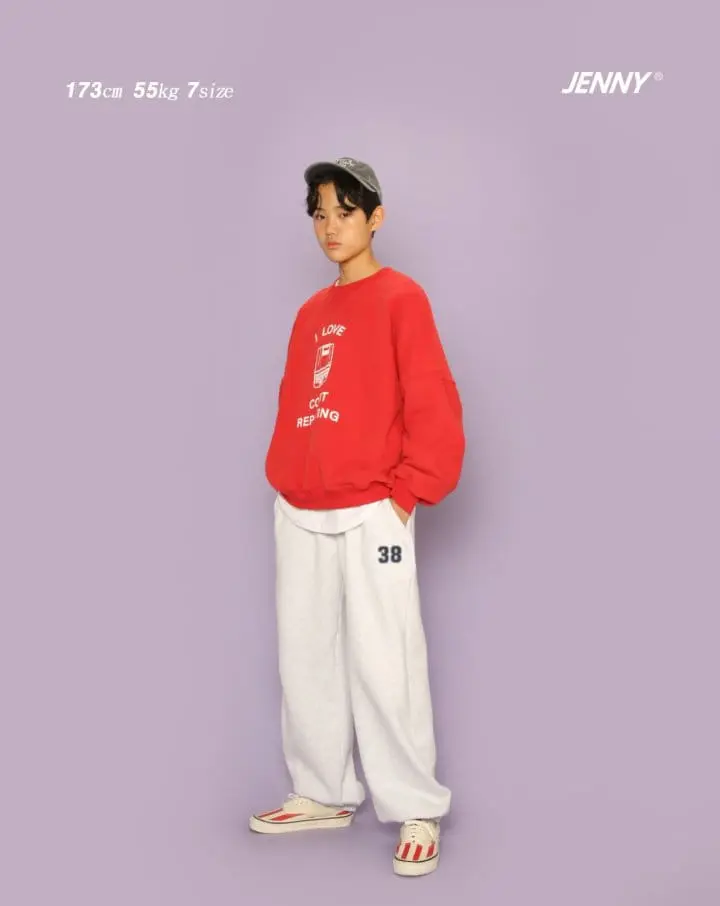 Jenny Basic - Korean Children Fashion - #kidsstore - Typewriter Fleece Sweatshirt - 3