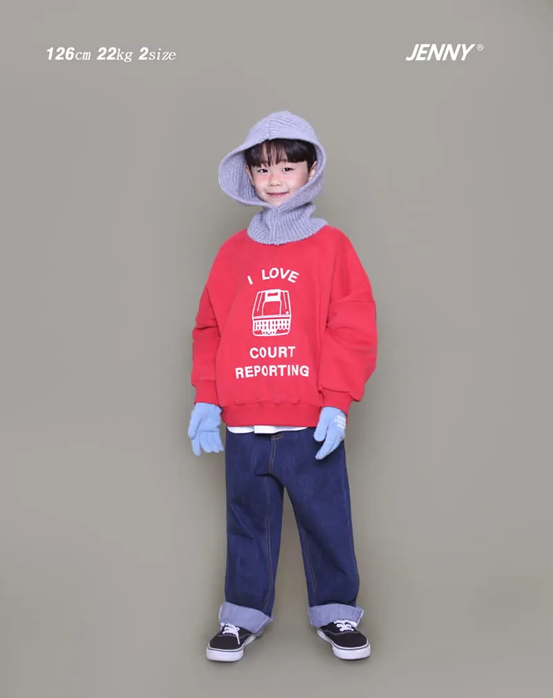 Jenny Basic - Korean Children Fashion - #magicofchildhood - Fleece Jeans - 10
