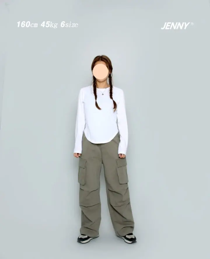 Jenny Basic - Korean Children Fashion - #magicofchildhood - Merry Unbalance Tee - 6