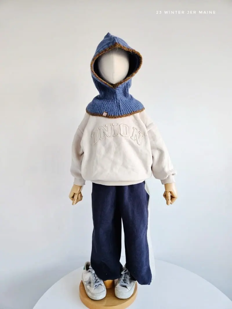Jermaine - Korean Children Fashion - #kidzfashiontrend - Union Embroidery Sweatshirt - 4