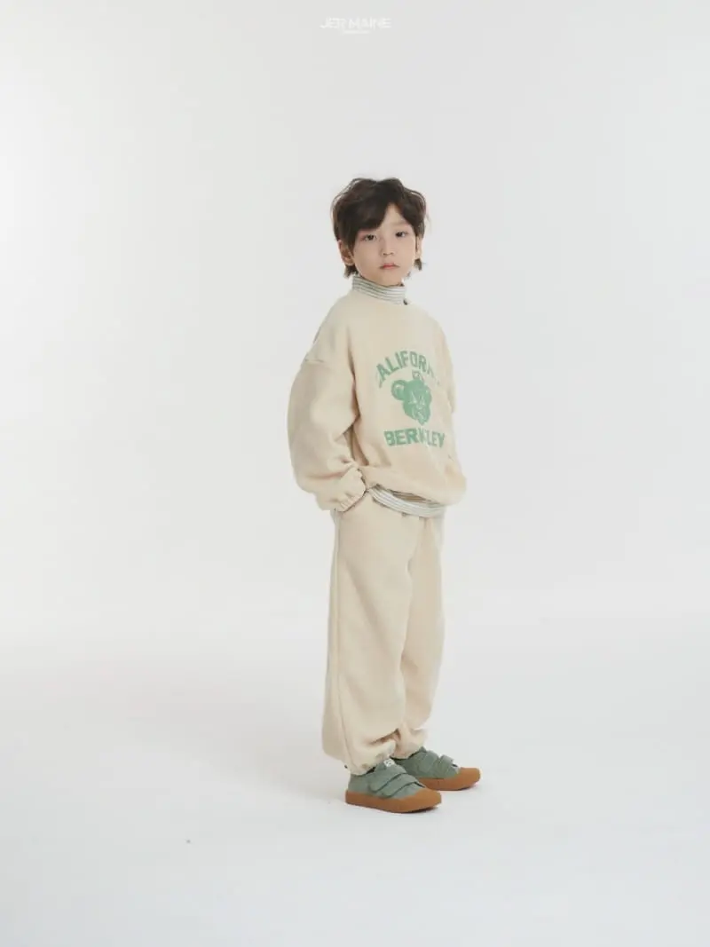 Jermaine - Korean Children Fashion - #discoveringself - California Bear Top Bottom Set - 4
