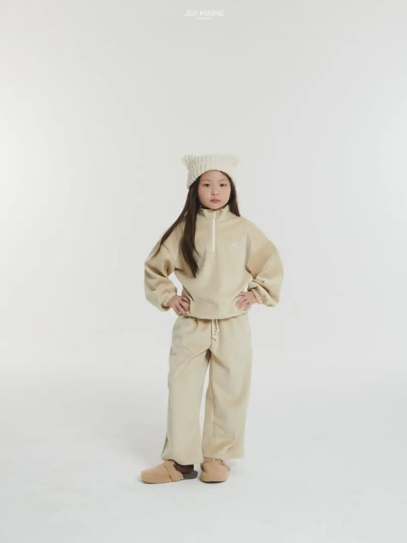 Jermaine - Korean Children Fashion - #kidsstore - Edge Rib Top Bottom Set - 12